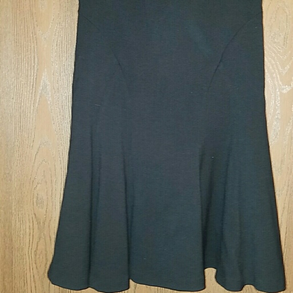 Ann Taylor a line black dress - Picture 3 of 7
